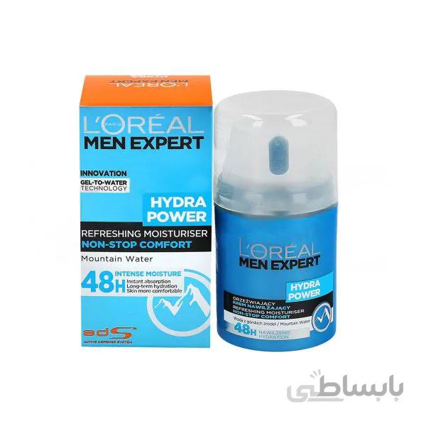 ژل آبرسان لورال مردانه مدل Hydra Power