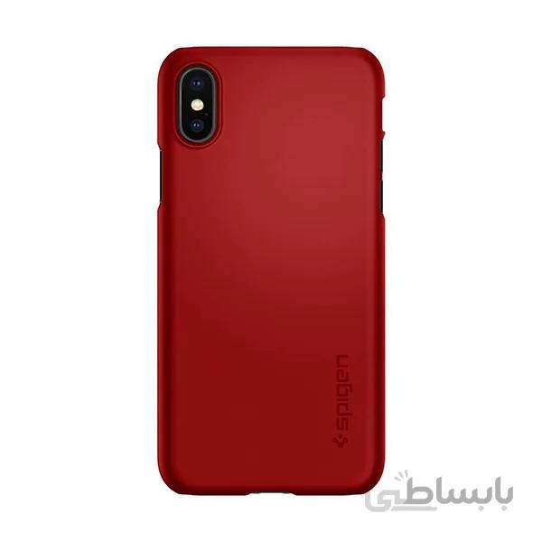 قاب محافظ اسپیگن آیفون Spigen Thin Fit Case Apple iPhone X ا Spigen Thin Fit Case Apple iPhone X