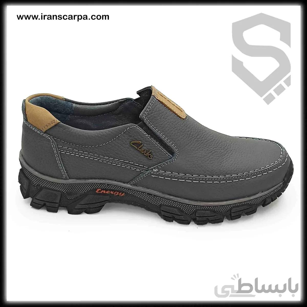 کفش چرم طبیعی مردانه مدل فورتو