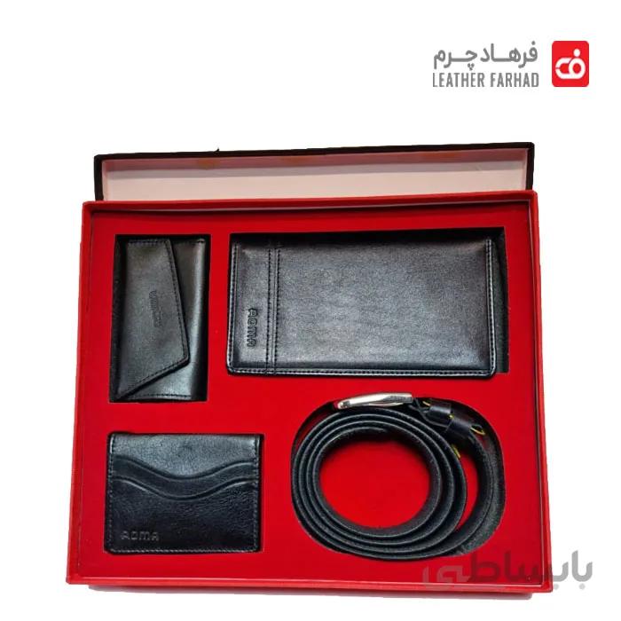 ست کادویی چرم طبیعی تبریز کد 251499