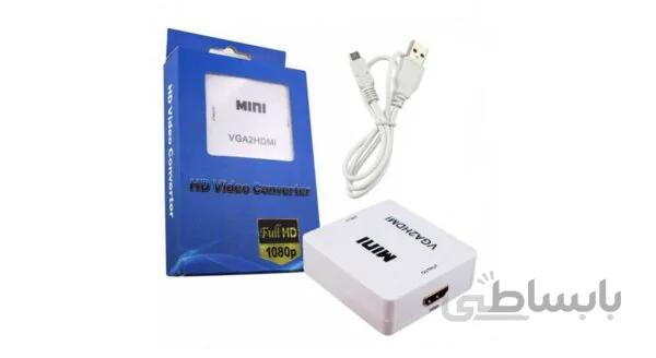 مبدل VGA به HDMI مدل Mini