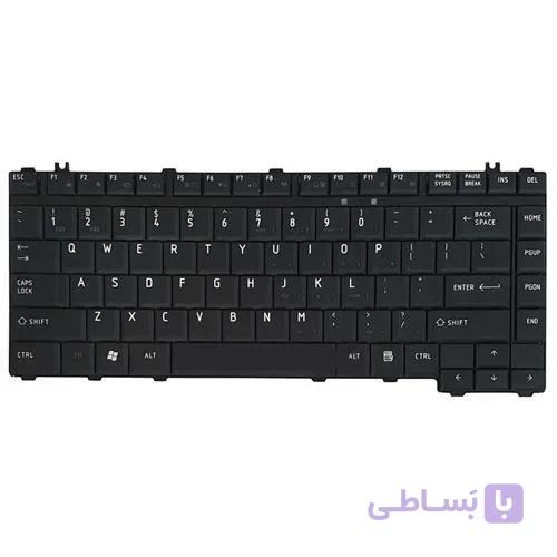 کیبرد لپ تاپ توشیبا Satellite A200-A205 مشکی