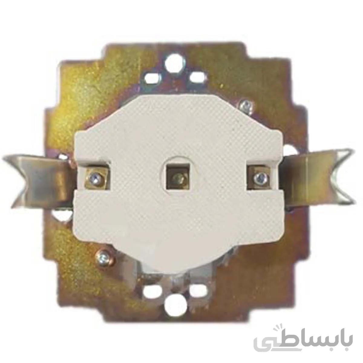 پریز ارت درب دار با قفل کودک پارت الکتریک مکانیزم آذین