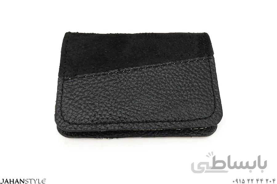 جاکارتی چرم طبیعی مشکی