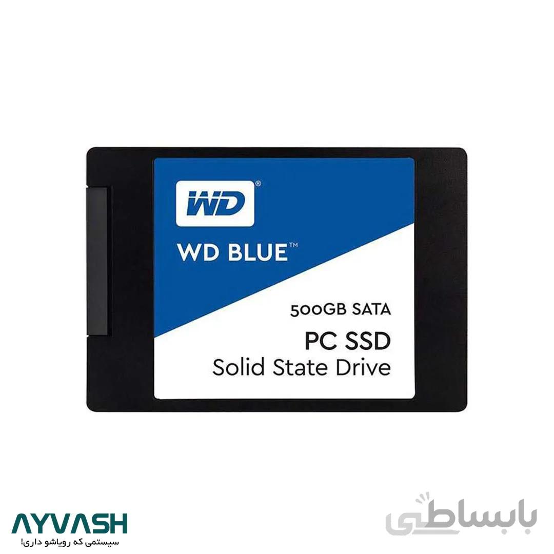 حافظه SSD وسترن دیجیتال مدل BLUE WDS500G1B0A ظرفیت 500 گیگابایت
