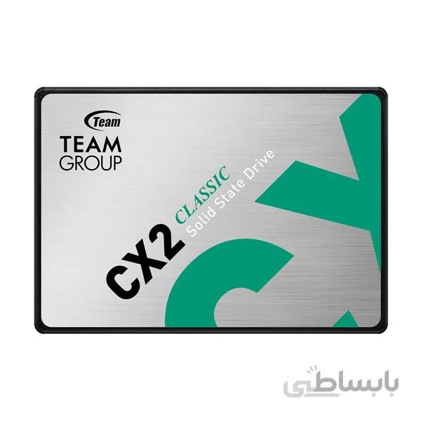 اس اس دی اینترنال تیم گروپ مدل CX2 ظرفیت 512 گیابایت ا SSD International CX2 TeamGroup - 512 GB