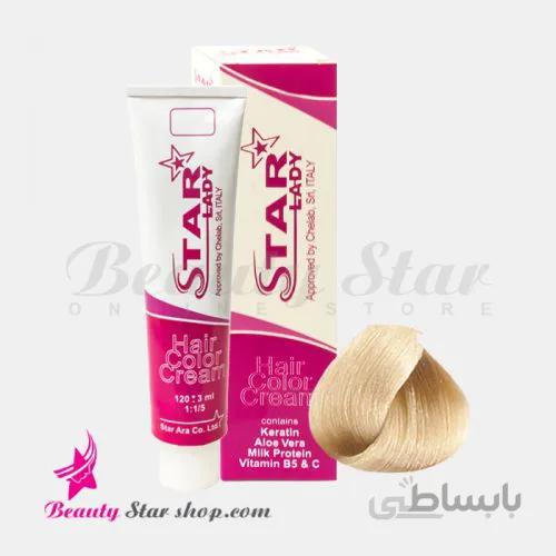 رنگ موی بلوند طلایی فوق روشن شماره 10.5 استارليدی حجم 120 ميلی لیتر