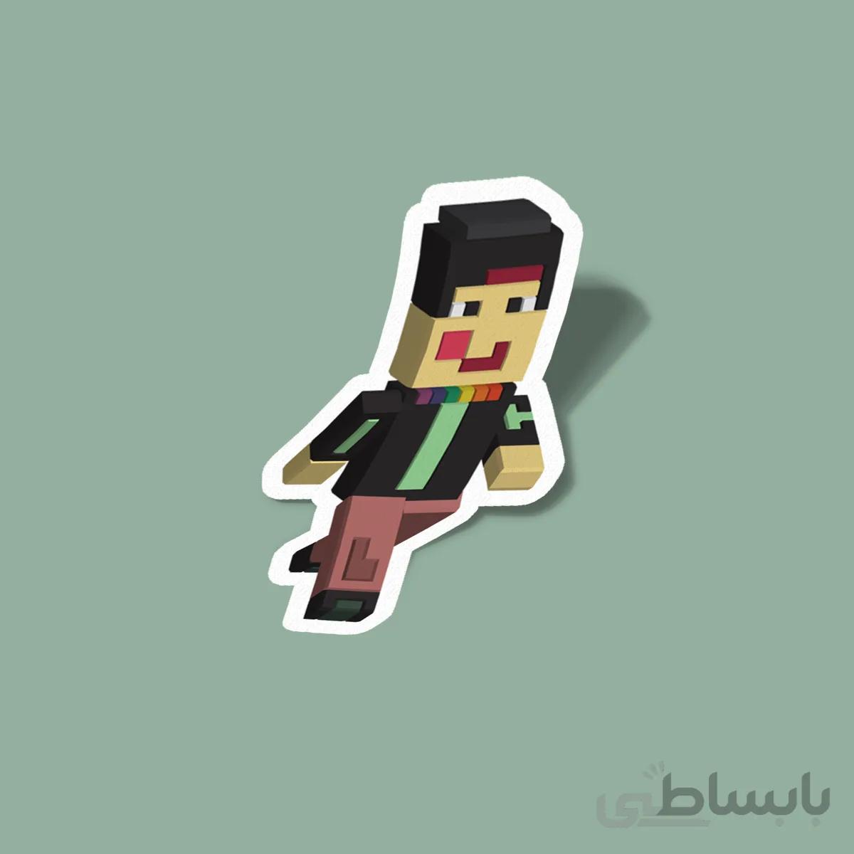 استیکر minecraft4