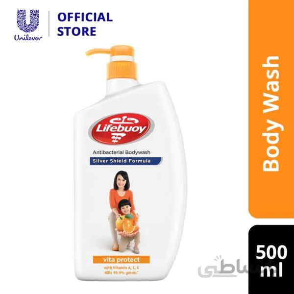 شامپو بدن لایف بوی ۵۰۰ میل مدل Vita Protect ( دارای ویتامین A – C – E )