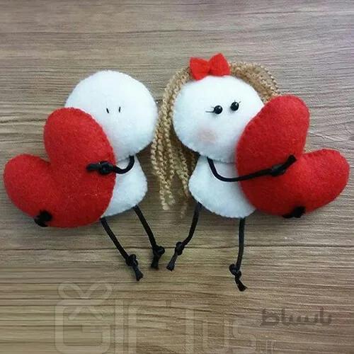 آدمک نمدی روز عشق