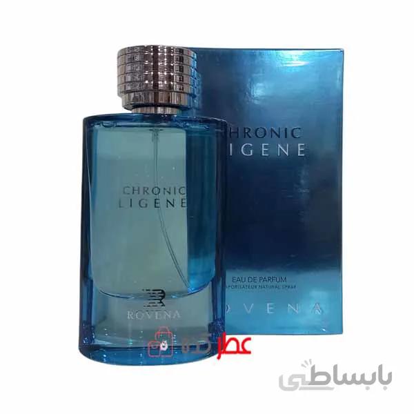 ادکلن مردانه روونا Rovena CHronic Ligene حجم 100 میل "آزارو کروم لجند"