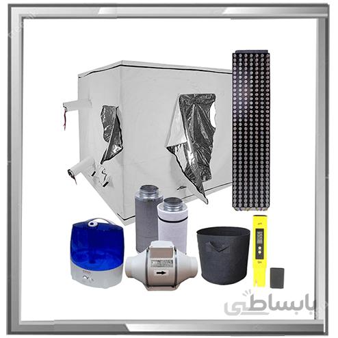 گروباکس 2 در 2 با تجهیزات کامل | پکیج اقتصادی( مناسب 10 عدد گلدان)