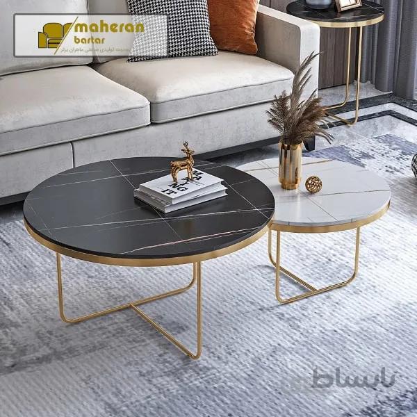 میز جلو مبلی استیل مدل آیتان AYTAN