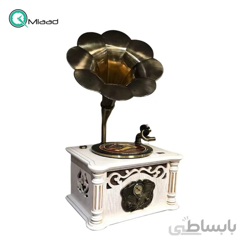 گرامافون رومیزی والتر مدل 2035 سفید