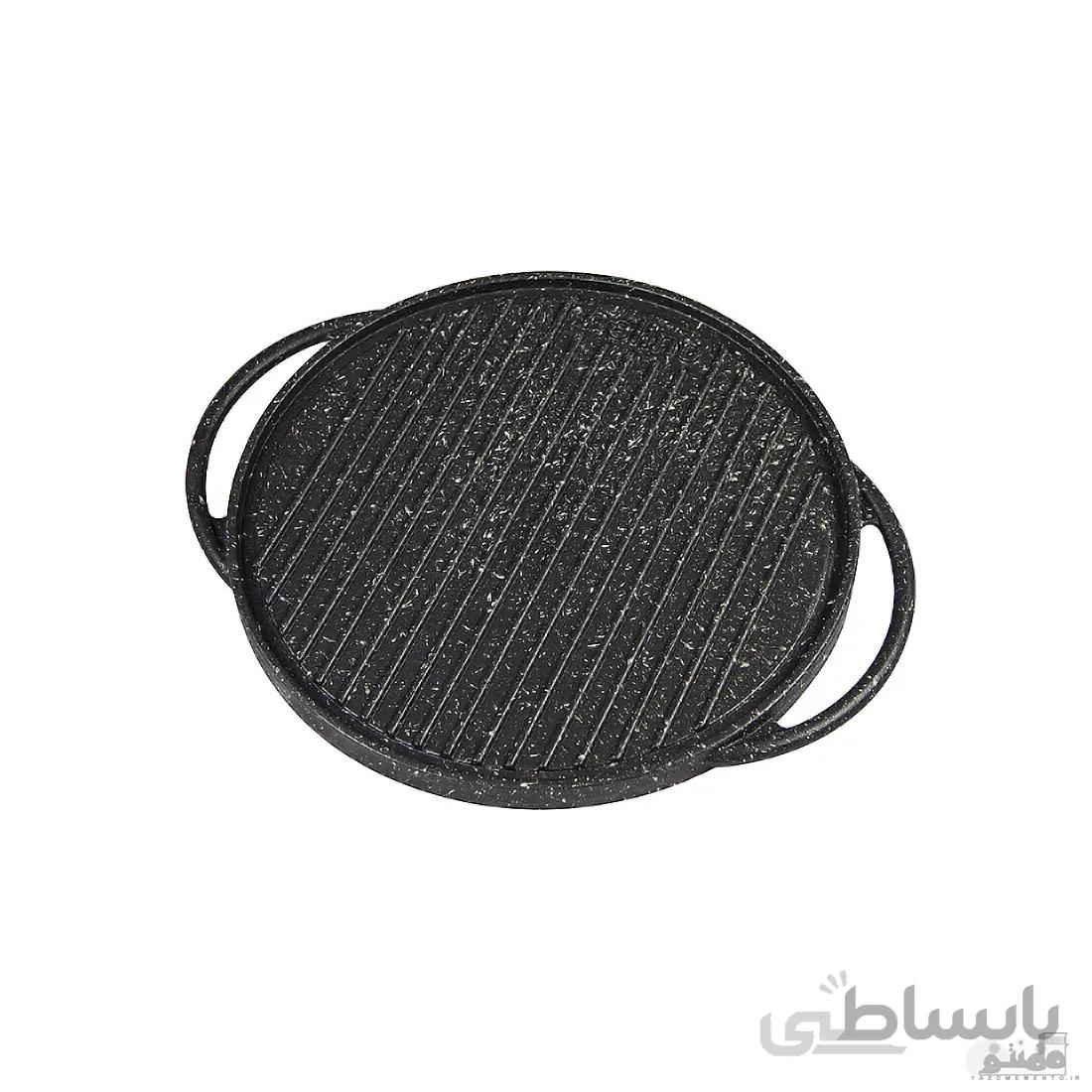 تابه چدن مدل Spiza بدون درب سایز 28 نالینو مشکی
