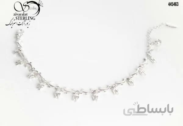 دستبند برند ژوپینگ دلفین و لاله کد:۲۹۲۲