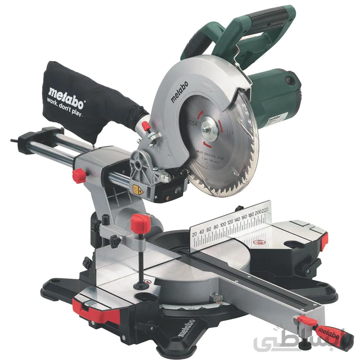 اره فارسی بر کشویی متابو مدل KGS 254 M ا metabo KGS 254 Mitre Saw