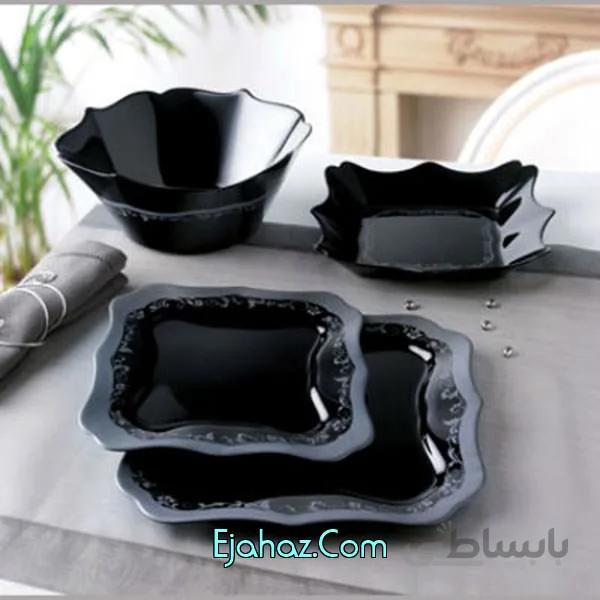 سرویس 38 پارچه آرکوپال آتنتیک سیلوربلک لومینارک(Luminarc)