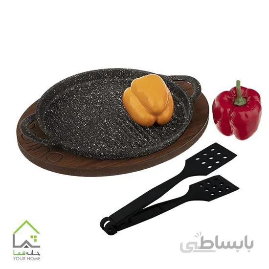 ماهیتابه چدنی