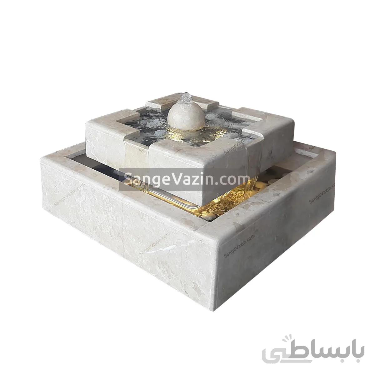 آبنمای چهار وجهی چلیپا