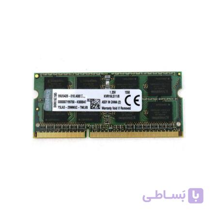 رم لپ تاپ کینگستون 8 گیگابایت مدل 1600Mhz DDR3