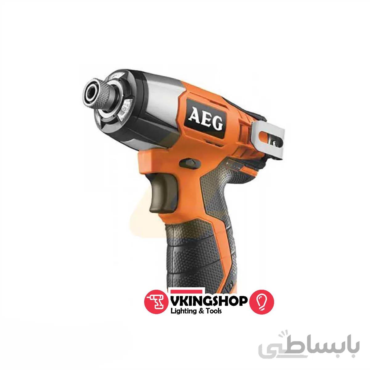 پیچگوشتي ضربھ اي شارژي ١٢ ولت آاگ مدل BSS12C_0