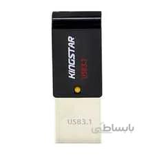 فلش مموری کینگ استار مدل S30 Dual 3 ظرفیت 64 گیگابایت ا Kingstar S30 Dual 3 Flash Memory - 64GB