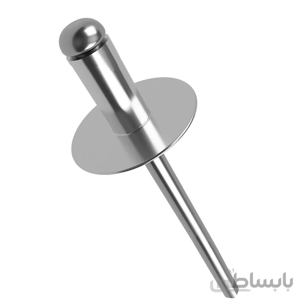 میخ پرچ سر پهن مدل BPM4-15 بسته 45 عدد