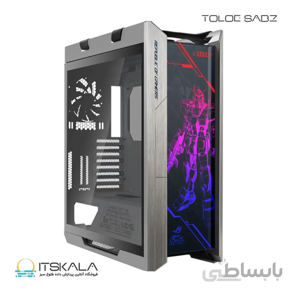 Computer Case Asus ROG Strix Helios GUNDAM EDITION ا کیس کامپیوتر گیمینگ ایسوس ROG Strix Helios GUNDAM EDITION