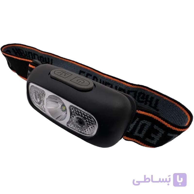 چراغ پیشانی مدل سنسور دار ضد آب LED
