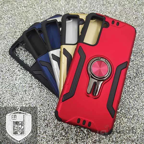 قاب ضد ضربه سامسونگ Galaxy S21 / S30 همراه هولدر کولری کد SA498
