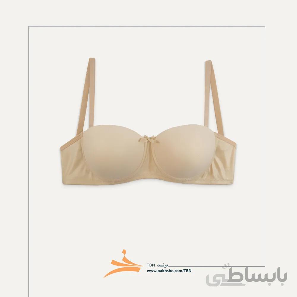 سوتین دکلته پرسی فنردار برند تی بی ان کد 19315