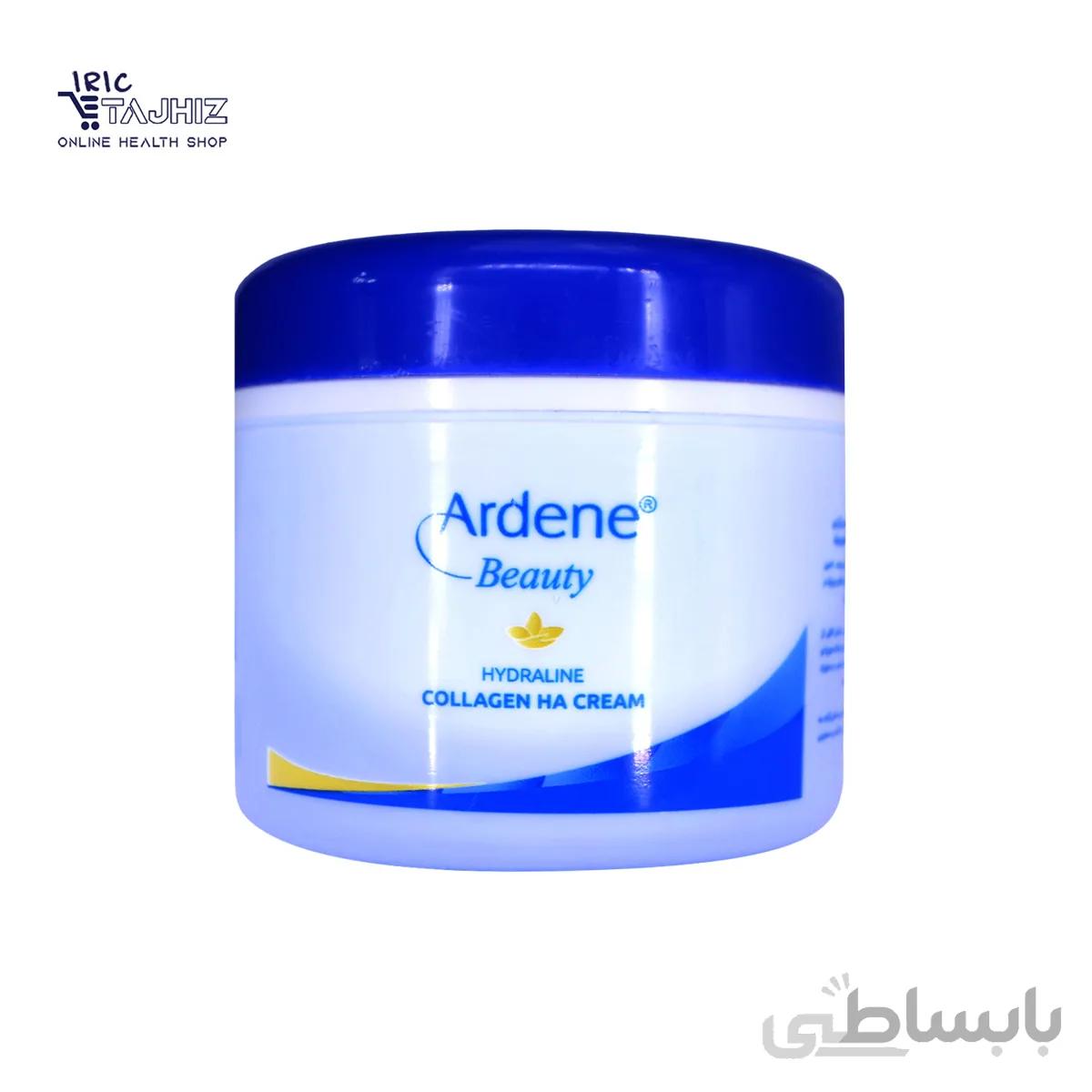 کرم مرطوب کننده و آبرسان کلاژن HA آردن Ardene حجم 150 میلی لیتر