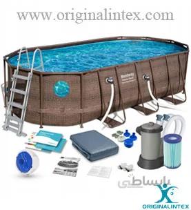 استخر پیش ساخته 5 متری آکواریومی بست وی 549*274*122