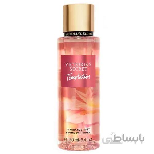 بادی اسپلش ویکتوریا سکرت اورجینال مدل تمپتیشن | Victoria’s Secret Temptation | حجم ۲۵۰ میل ا Victoria's Secret Temptation Fragrance Body Mist 250ml