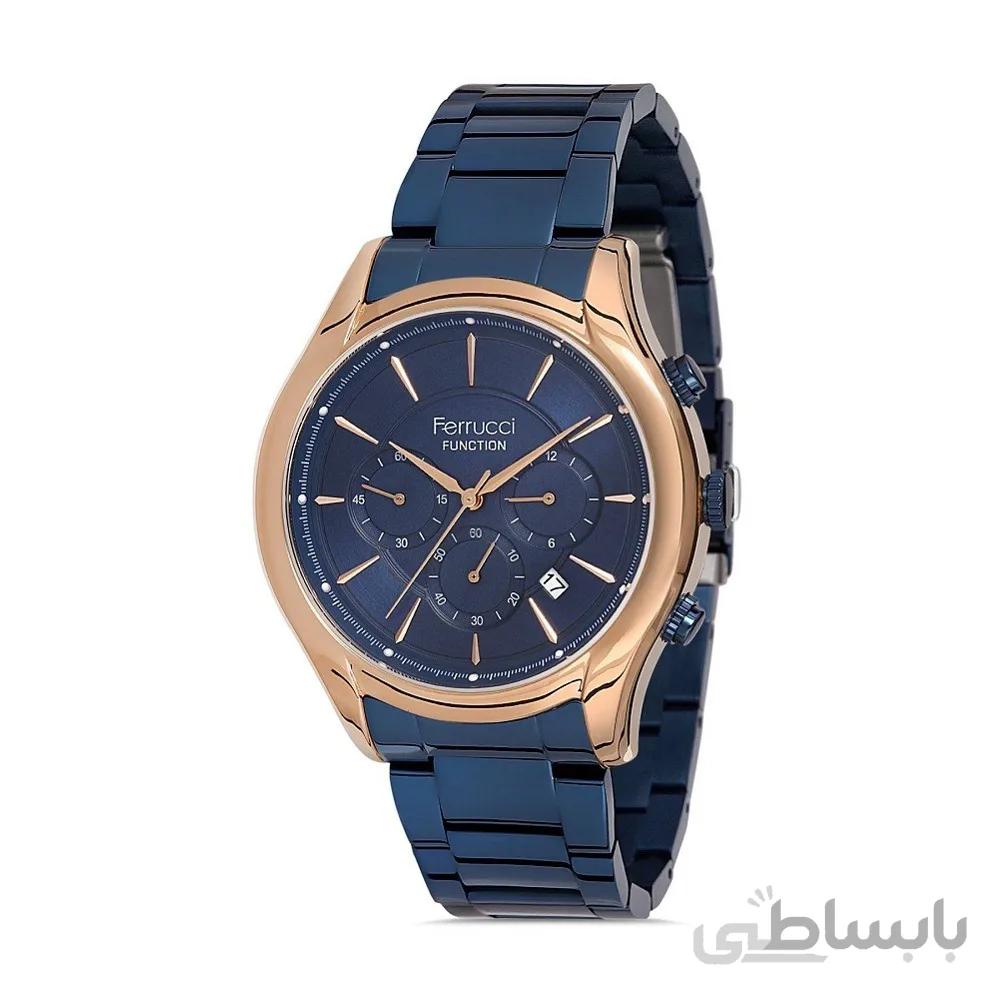 ساعت مچی عقربه ای مردانه برند فروچی Ferrucci مدل FC 12670TM.04
