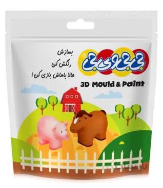 ساخت مجسمه گچی اسب و خوک
