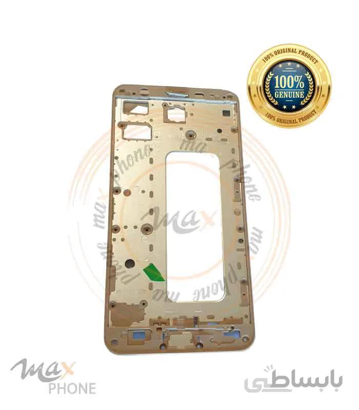 قاب میانی (فریم ال سی دی) سامسونگ samsung G610/j7 Prime طلایی اورجینال/ middle frame