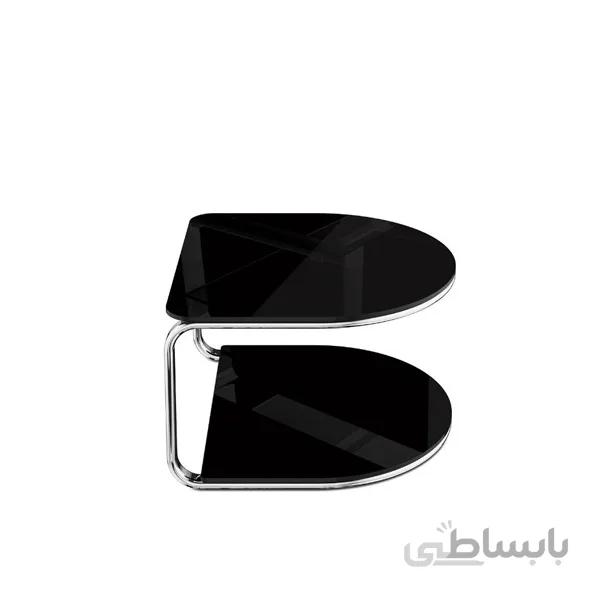 میز عسلی صفحه شیشه ای مدل J120