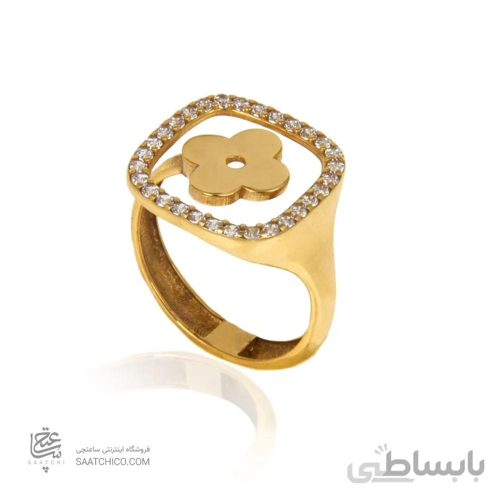 انگشتر طلا طرح لویی ویتون کد CR424