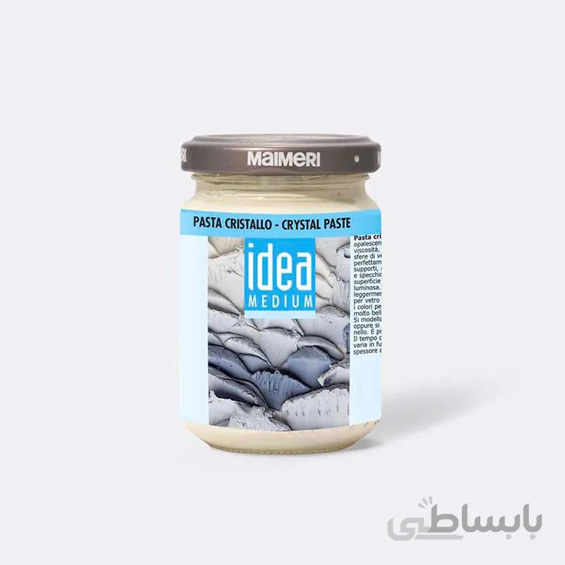 مدیوم خمیر کریستال برای رنگ اکریلیک 125ml آیدیا کد727
