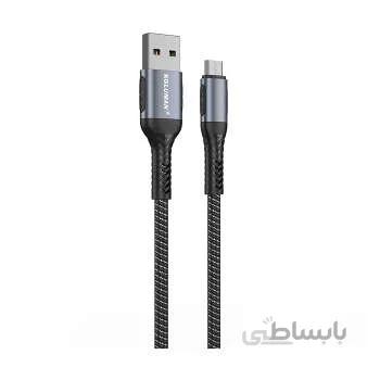 کابل تبدیل USB به MicroUSB کلومن پلاس مدل +K9 طول 1.5 متر