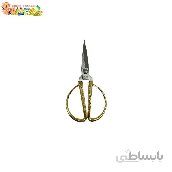 قیچی دسته طلایی سایز 2 کد 2020G