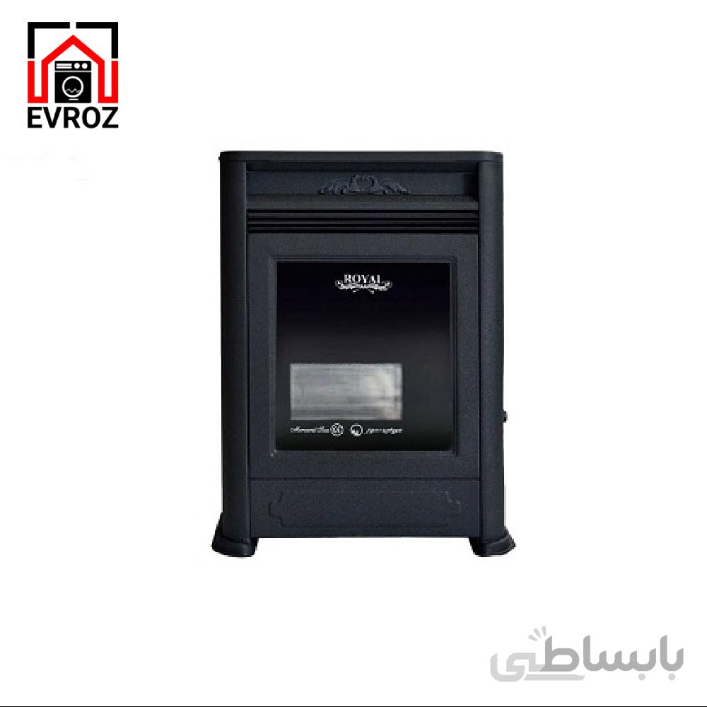 بخاری طرح شومینه رویال مدل 8000