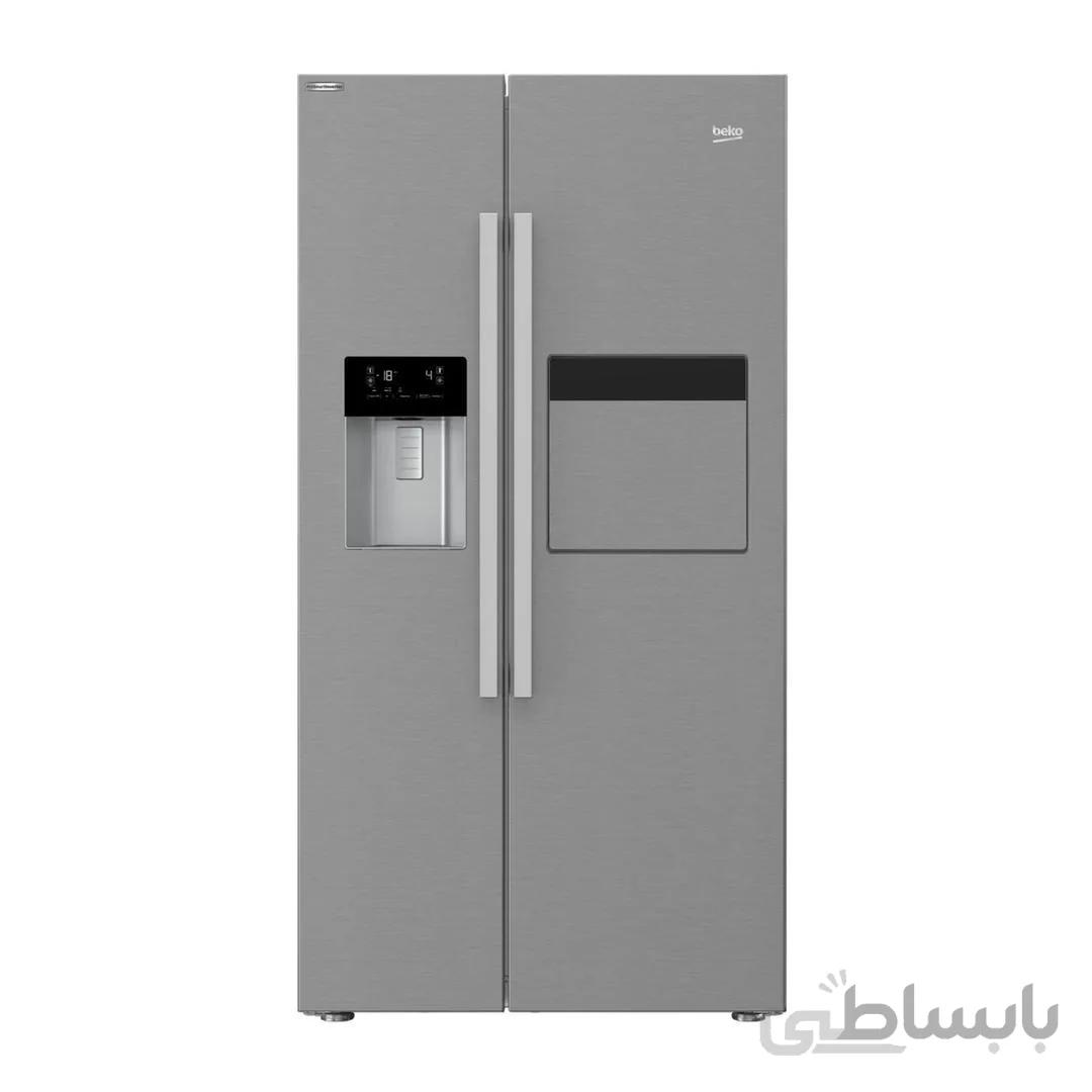 ساید بای ساید 30 فوت بکو استیل ا side by side beko 162420