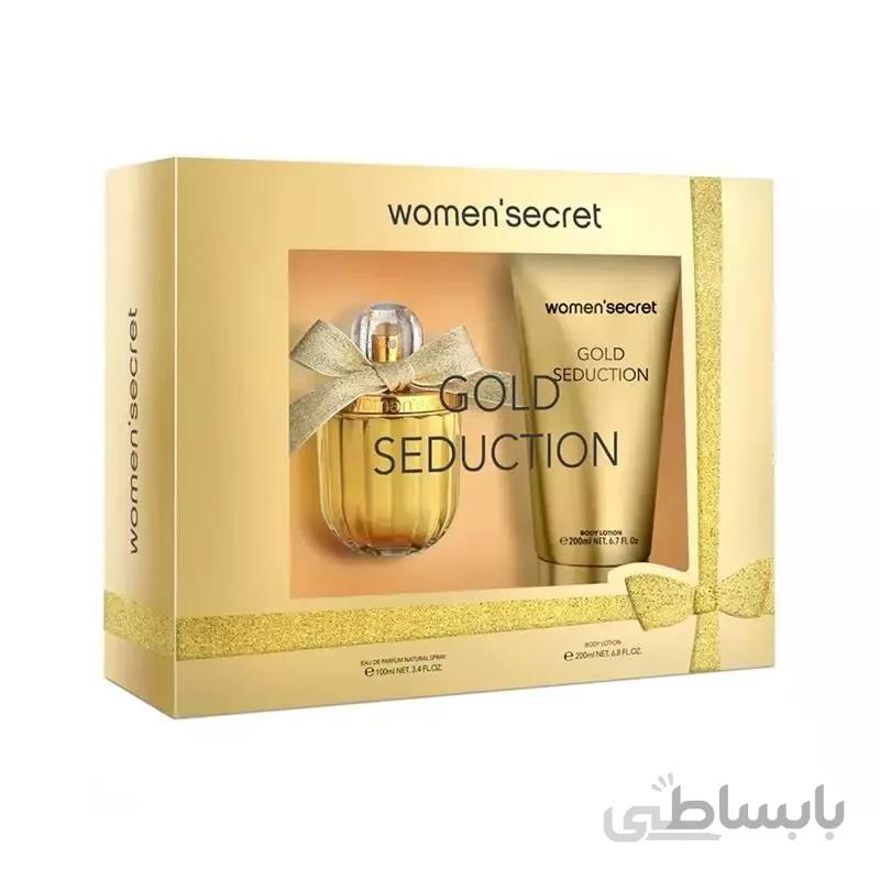 Women Secret Gold Seduction For Women EDP 2Pic Gift Set