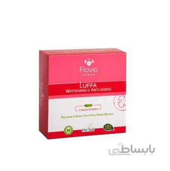 صابون گلیسیرینه لوفا حاوی گل رز فلوویو