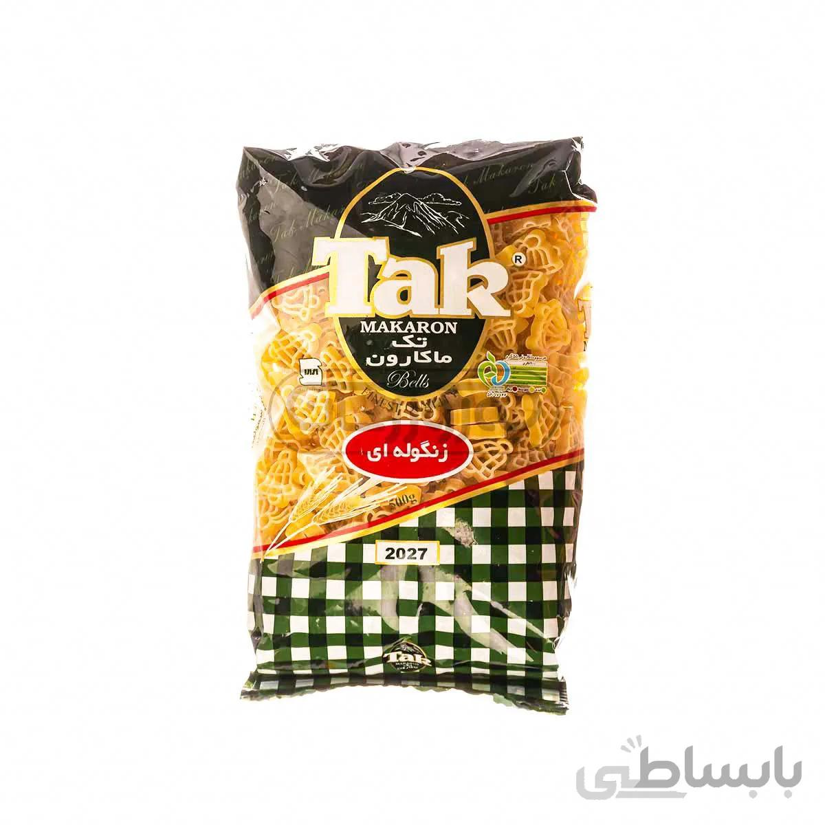 ماکارونی فرمی زنگوله ای تک ماکارون ۵۰۰ گرمی – کارتن ۲۰ تایی
