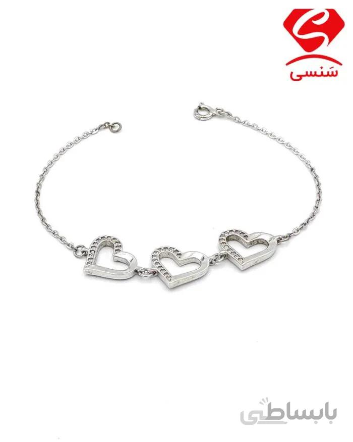 دستبند نقره کد123