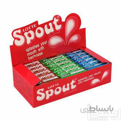 آدامس عسلی باکس ۵۴ عددی – Spout chewing gum
